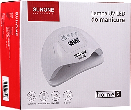 UV/LED Lampe weiß - Sunone Home 2 UV LED 80W — Bild N2