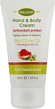Düfte, Parfümerie und Kosmetik Antioxidative Hand- und Körpercreme mit Granatapfelextrakt - Kalliston Hand & Body Cream