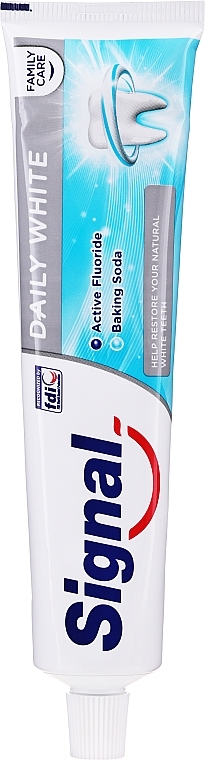 Aufhellende Zahnpasta Family Daily White - Signal Family Daily White Toothpaste — Bild N3