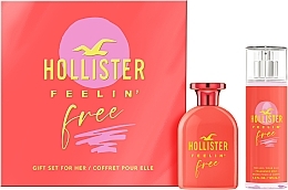 Hollister Feelin' Free For Her  - Duftset (Eau de Parfum 50ml + Körperspray 125ml)  — Bild N1