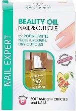 Nagel- und Nagelhautöl mit Vitamin E - Golden Rose Nail Expert Beauty Oil Nail & Cuticle — Bild N4