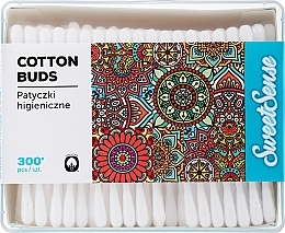 Düfte, Parfümerie und Kosmetik Wattestäbchen im Box "SweetSense" 300 St. - Cleanic SweetSense Cotton Buds