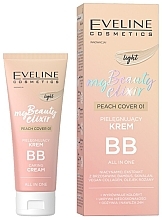 Pflegende BB-Creme - Eveline My Beauty Elixir Peach Cover BB Cream  — Bild N1