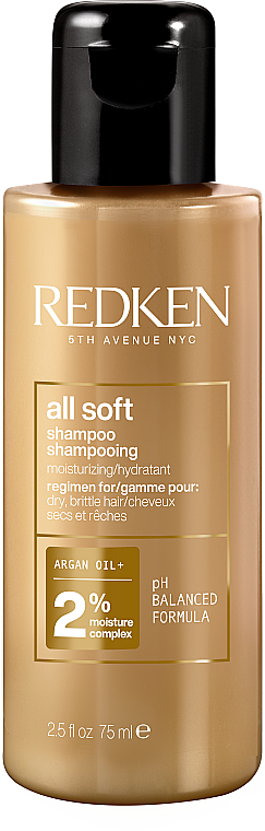 GESCHENK! Weichmachendes Shampoo - Redken All Soft Shampoo (Mini) — Bild N1