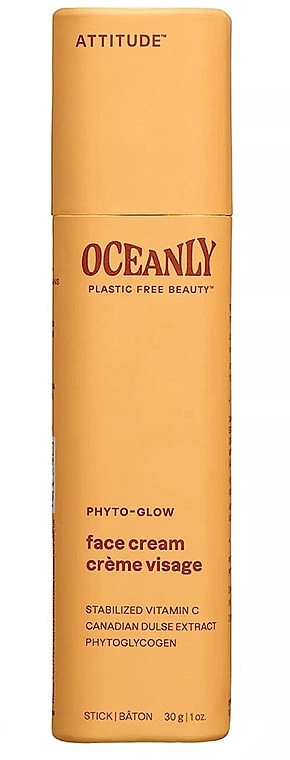Cremestift mit Vitamin C für das Gesicht - Attitude Phyto-Glow Oceanly Face Cream — Bild N3