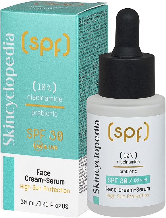 Gesichtscreme-Serum gegen Akne - Skincyclopedia Face Cream Serum SPF30 — Bild N2