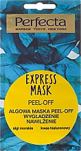 Düfte, Parfümerie und Kosmetik Peelingmaske für das Gesicht mit Hyaluronsäure und Meeresalgen - Perfecta Express Mask