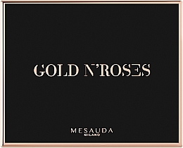 Lidschattenpalette - Mesauda Milano Gold N'Roses — Bild N2