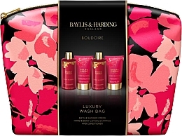 Düfte, Parfümerie und Kosmetik Set 5 St. - Baylis & Harding Boudoire Cherry Blossom Luxury Wash Bag Gift Set