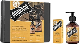 Bartpflegeset - Proraso Wood & Spice (Bartshampoo 200ml + Bartöl 30ml) — Bild N1