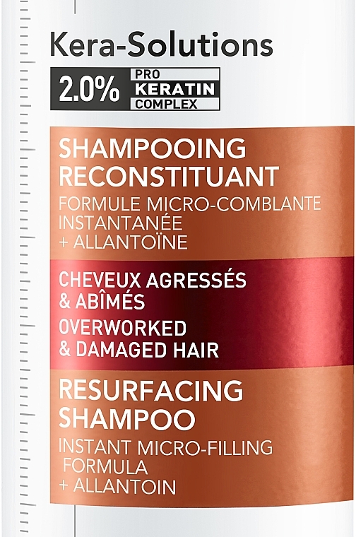 Aufbau-Shampoo für geschädigtes Haar mit Keratinkomplex - Vichy Dercos Kera-Solutions Shampooing Reconstituant — Bild N7