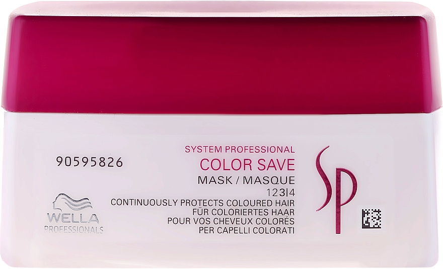 Haarmaske für coloriertes Haar - Wella Professionals Wella SP Color Save Mask — Foto N1