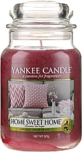 Düfte, Parfümerie und Kosmetik Duftkerze im Glas Home Sweet Home - Yankee Candle Home Sweet Home Jar