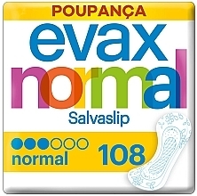 Düfte, Parfümerie und Kosmetik Slipeinlagen Normal 108 St. - Evax Salvaslip
