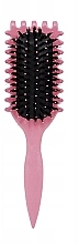 Styling-Bürste für Locken mit Borsten, rosa  - Lewer Curls Define Brush — Bild N1