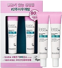 Düfte, Parfümerie und Kosmetik Abschminkpad-Set - Holika Holika Less On Skin Redness Calming Cica Balm High Volume Special Edition (balm/2x40ml)