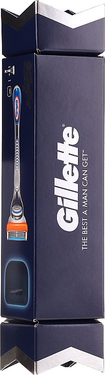 Reise-Rasierset - Gillette Fusion5 Razor Cracker (Rasierer 1 St. + Schutzkappe für Rasierklingenrasierer) — Foto N1