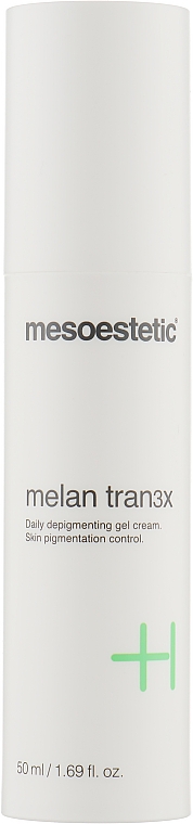 Depigmentierende Gel-Creme - Mesoestetic Melan Tran3x Daily Depigmenting Gel Cream — Bild N1