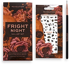 Düfte, Parfümerie und Kosmetik Nagelset - Makeup Revolution Halloween Fright Night Nail Art Set