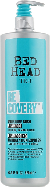 Shampoo für trockenes und strapaziertes Haar - Tigi Bed Head Recovery Shampoo Moisture Rush — Bild N3