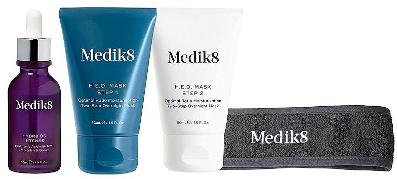 Gesichtspflegeset - Medik8 Set Self-Care Sunday Collection (Gesichtsserum 30ml + Maske 2x50ml + Zubehör 1 St.) — Bild N1
