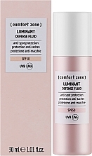 Schützendes Gesichtsfluid gegen Pigmentflecken SPF 50 - Comfort Zone Defense Fluid — Bild N2