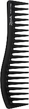 Haarkamm 18 cm schwarz - Janeke Professional Wavy Comb For Gel Application — Bild N1