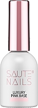 Düfte, Parfümerie und Kosmetik Basis für Gellack, rosa - Saute Nails Luxury Pink Base