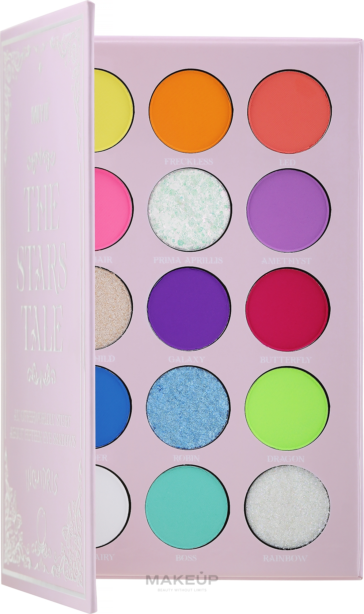 Lidschatten-Palette - Miyo The Stars Tale Eyeshadow Palette — Bild 15 x 1.3 g