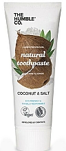 Natürliche Zahncreme mit Kokosnuss und Salz - The Humble Co. Natural Toothpaste Coconut & Salt — Bild N1