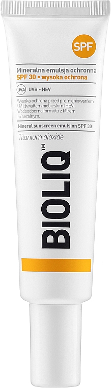 Schützende Mineralemulsion für Gesicht und Körper - Bioliq Protective Mineral Emulsion SPF30 — Bild N1