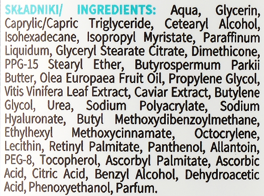 Feuchtigkeitsspendende und straffende Gesichtscreme mit Hyaluronsäure, Kaviar und Rotwein 60+ - Mincer Pharma Hyaluron Moisturising Firming Face Cream — Bild N2