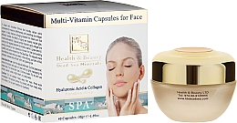 Düfte, Parfümerie und Kosmetik Multivitamin Kapseln für das Gesicht mit Kollagen und Hyaluronsäure - Health And Beauty Multi-Vitamin Capsules For Face