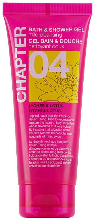 Dusch- und Badegel mit Litschi und Lotus - Chapter 04 Lychee & Lotus Bath & Shower Gel — Bild N1