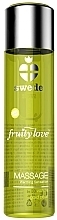 Massagegel mit Vanille und goldener Birne - Swede Fruity Love Massage Warming Sensation Vanilla Gold Pear  — Bild N1