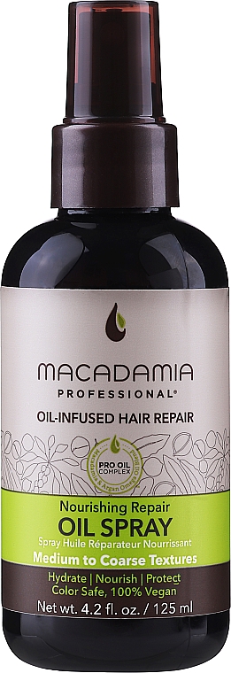 Pflegendes und reparierendes Öl-Spray für das Haar mit Macadamiaöl - Macadamia Professional Nourishing Repair Oil Spray — Bild N1