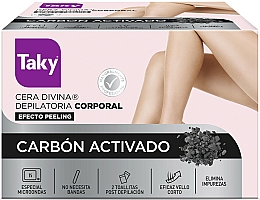 Düfte, Parfümerie und Kosmetik Enthaarungswachs mit Aktivkohle - Taky Activated Carbon Body Depilatory Wax