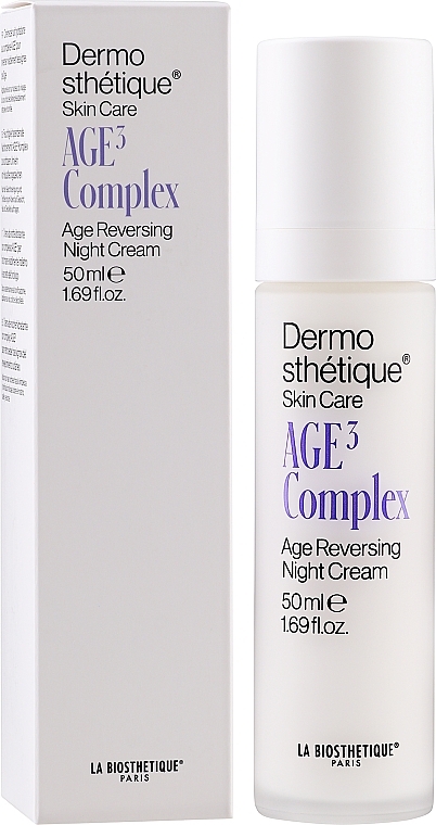 Anti-Aging-Gesichtscreme für die Nacht - La Biosthetique Dermosthetique Skin Care AGE? Age Reversing Night Cream — Bild N1