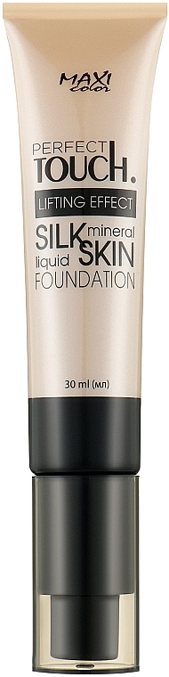 Foundation - Maxi Color Perfect Touch Lifting Effect Silk Mineral Liquid Skin Foundation — Bild N1