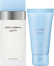 Düfte, Parfümerie und Kosmetik Dolce&Gabbana Light Blue - Duftset (Eau de Toilette 50ml + Körpercreme 50ml) 