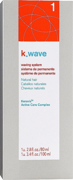 Zweikomponenten-Dauerwelle für Naturhaar - Lakme K.Wave Waving System for Natural Hair 1 — Bild N1