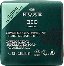 Feste Naturseife für Gesicht und Körper mit Kamelienöl - Nuxe Bio Organic Vivifying Surgras Soap — Bild N1