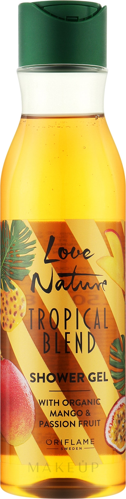 Duschgel mit Bio-Mango und Passionsfrucht - Oriflame Love Nature — Bild 250 ml