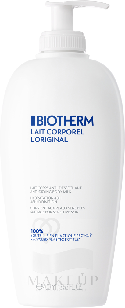 Feuchtigkeitsspendende Körpermilch - Biotherm Lait Corporel Body Milk — Bild 400 ml