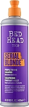 Düfte, Parfümerie und Kosmetik Shampoo mit violetten Pigmenten für kühle Blondtöne - Tigi Bed Head Serial Blonde Purple Toning Shampoo