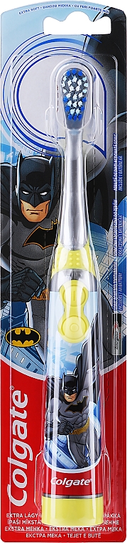 Elektrische Zahnbürste für Kinder extra weich grau 2 - Colgate Electric Motion Batman Grey — Bild N1