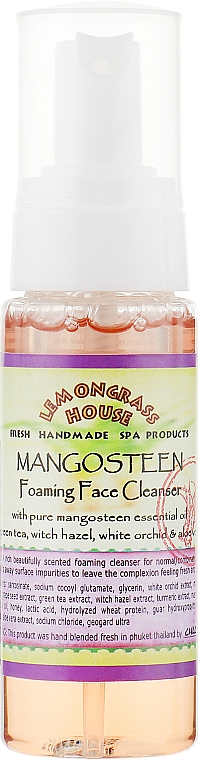 Waschschaum Mangostane - Lemongrass House Foaming Face Cleanser — Bild N1