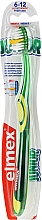 Kinderzahnbürste 6-12 Jahre weich grün-gelb - Elmex Junior Toothbrush — Bild N1