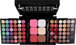 Düfte, Parfümerie und Kosmetik 5in1 Professionelle Make-up-Palette 78 Farbtöne - King Rose Makeup Palette 5-in-1