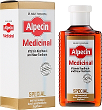 Düfte, Parfümerie und Kosmetik Haartonikum für empfindliche Kopfhaut für Männer - Alpecin Medicinal Special Vitamin Scalp And Hair Tonic